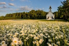 Indian Castle Church, Joseph Brant's church, was spared burning in Revolutionary War