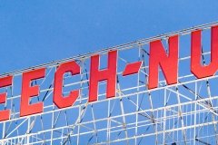 The sign was an I-90 landmark