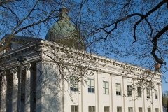Montgomery County Courthouse, 1838, architectural rarity, Fonda