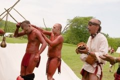 Preparing for battle, Ticonderoga