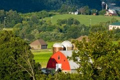 View of the valley from Canajoharie